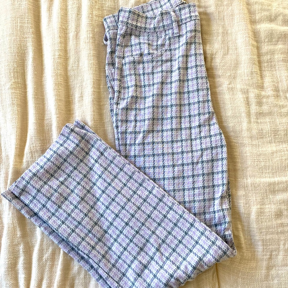 American Eagle Lavender stretch Kickboot pants